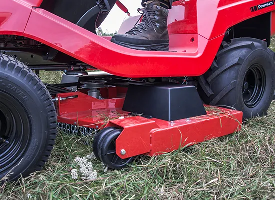 Lawn tractors | AL-KO mower unit easy to change